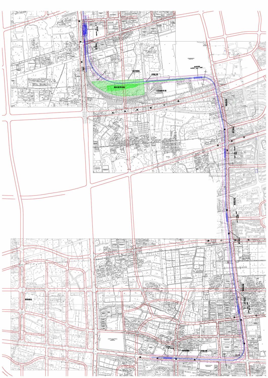 上海轨道交通8号线的延伸规划(上海地铁八号线终点站建设)3