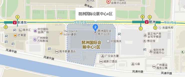 广州琶洲交易会展览馆B区在哪坐到地铁站哪个出口下车（广州会展中心最近的地铁站出口）