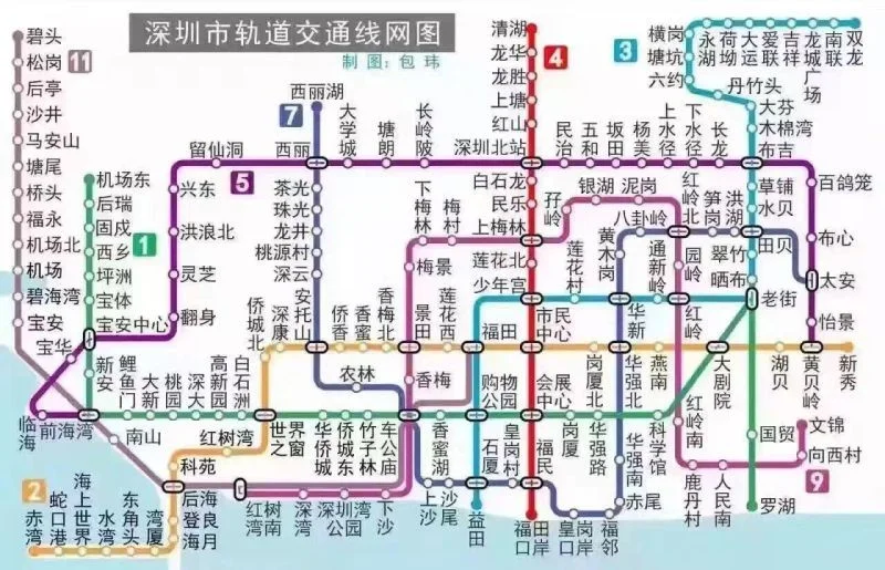 深圳车工庙地铁站怎么坐地铁到罗湖区东门南路2019号(深圳地铁庙)2