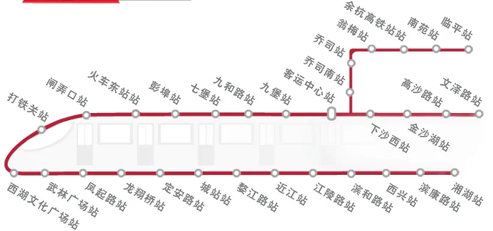 请问地铁武林广场站至下沙文泽路站需要多长时间（地铁滨康路站到下沙文泽路站要多少时间）1