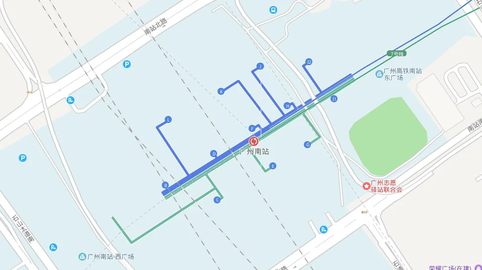 广州地铁7号线经过那些站(大学城地铁站7号线)1