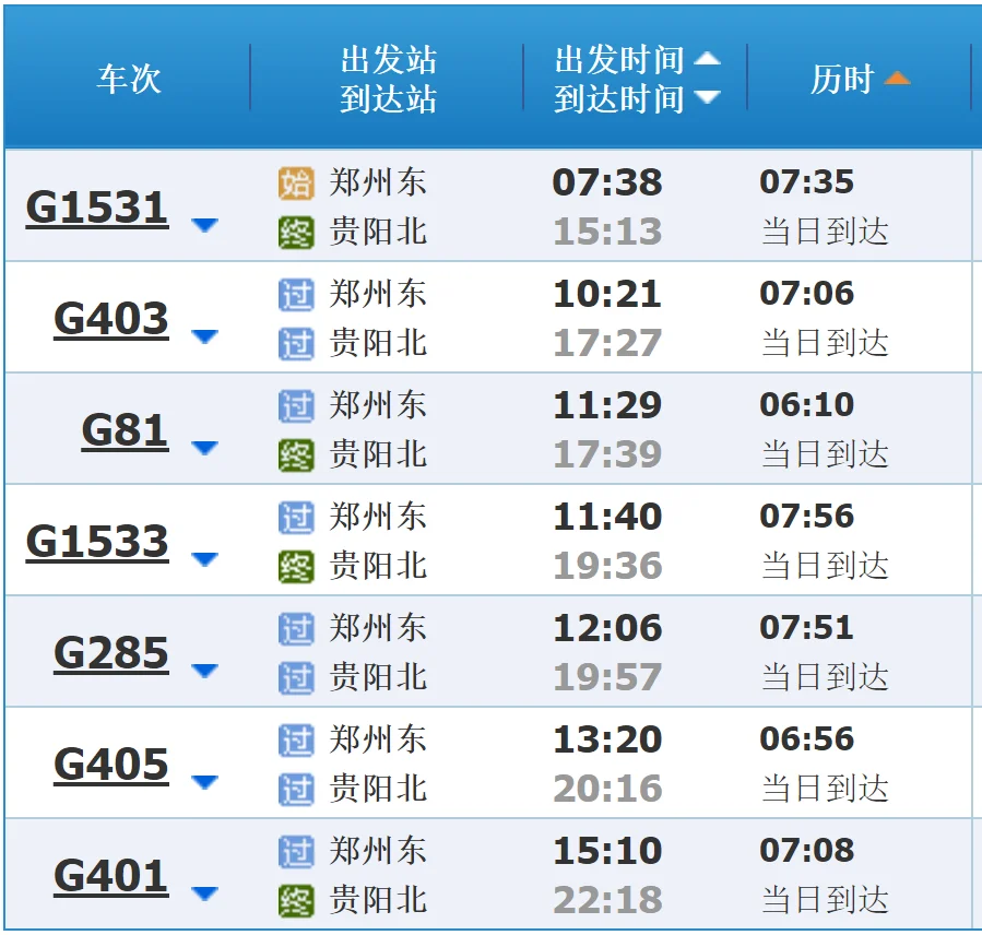 贵阳坐高铁到郑州多少钱(贵阳郑州高铁)5