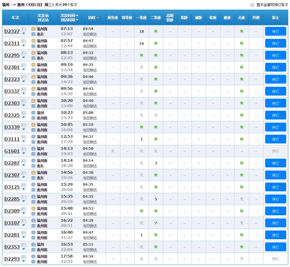 福州到广州的高铁（福建到广东高铁）2
