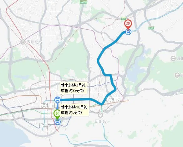 深圳地铁10号线经过哪些地方(深圳地铁10号线转换站)2