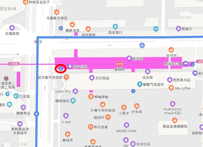 吉祥村地铁坐204从哪个出口(西安市吉祥路地铁口)2