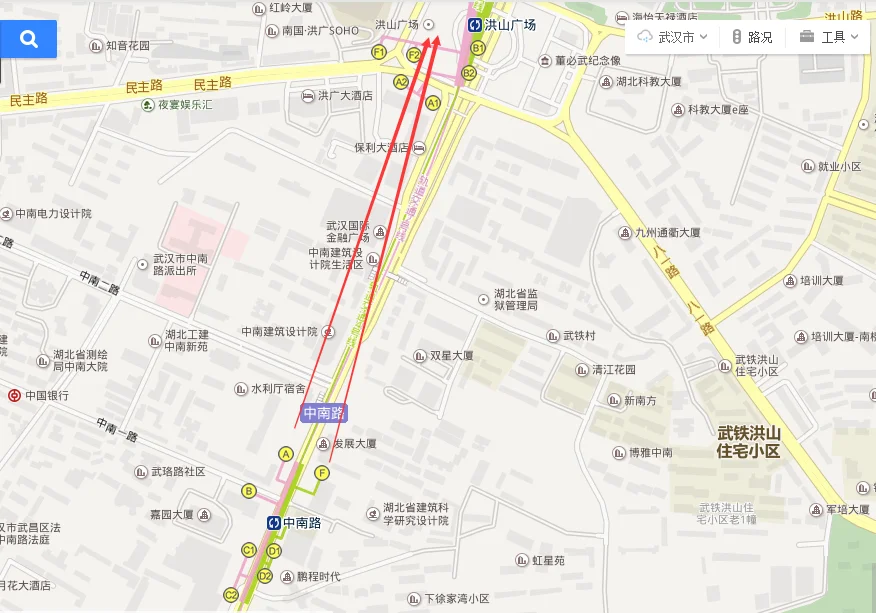 地铁站有几个出口（中南地铁口几个出口）3