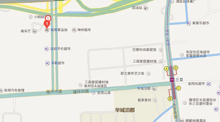 西安北火车站到西安南客运站有地铁吗(西安汽车南站地铁站叫什么)3