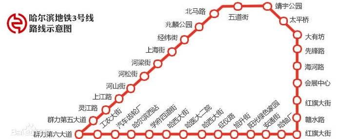 哈尔滨地铁2号线和3号线都是那里(哈尔滨地铁3号线出口位置)2