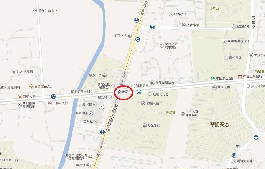 成都地铁5号线在骑龙社区有站点吗（成都骑龙地铁外租房）