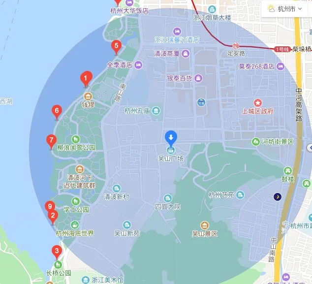 杭州地铁龙翔桥站哪个出口是去西湖的（杭州三潭映月岛哪个出口离地铁近）1