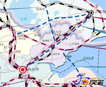 沪杭高铁是单线还是双线（沪杭高铁二线路径）1