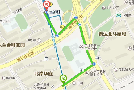 天津乘坐870怎么转坐3号线（天津站到莹津里地铁）