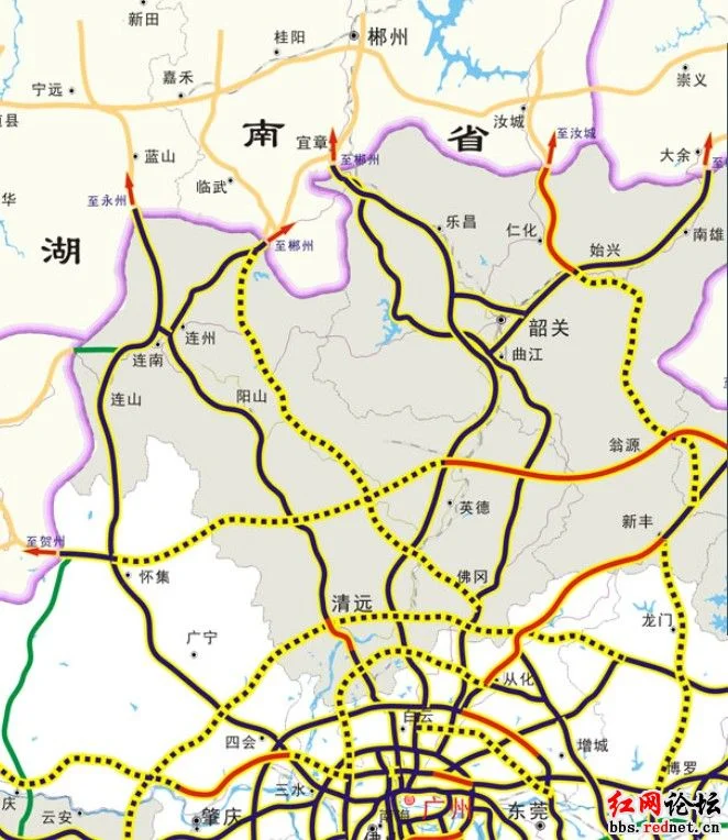 厦深铁路沿途都经过哪些站点（深铁路线图）