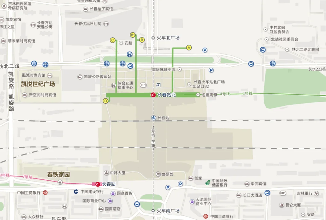 长春高铁站在哪里（长春高铁图）5