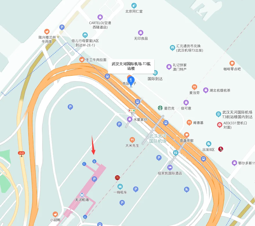 武汉天河机场的地铁开通了吗（天河机场地铁出口图）3