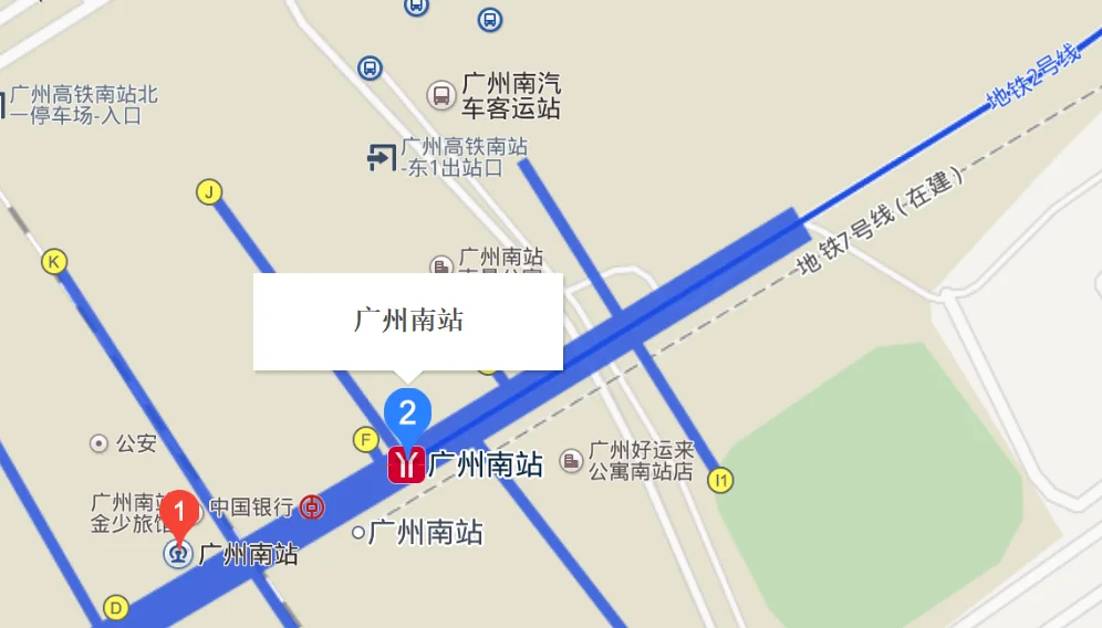 在广州南站怎么坐高铁我的意思是在地铁哪个出口然后到哪里坐高铁(广州南去贵州高铁地铁出口)