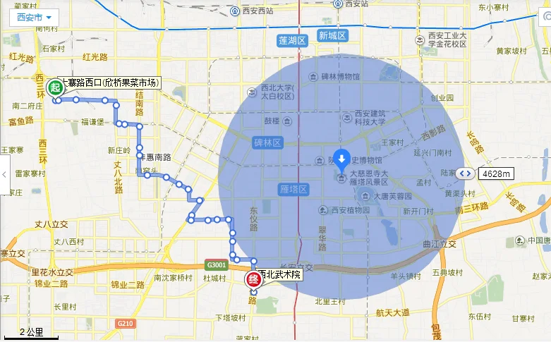 西安市333路经过那个地铁口(西安公交253路到地铁口)2