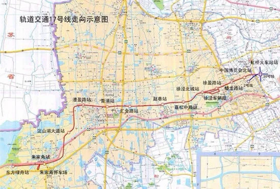 希望了解上海地铁15号线的详细规划及站点安排谢谢！（青浦新城到虹桥地铁规划）2
