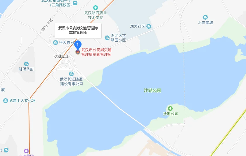 宏图大道地铁站到沙湖车管所怎么走（沙湖车管所最近地铁站）2