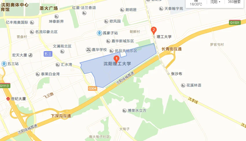 现在沈阳北站下车还是在北广场么 离地铁2号线远么 我要去沈阳理工北站下车怎么走比较方便（沈阳理工大学地铁站）