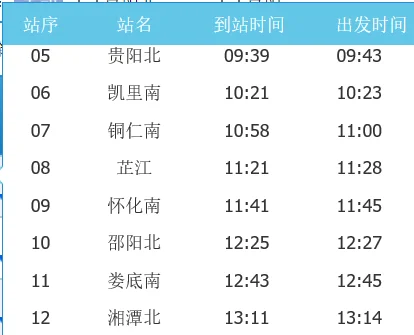 徐州到贵阳高铁（徐州到贵阳的高铁）2
