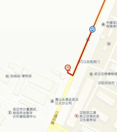 武汉地铁6号线路图（武汉江堤中路有地铁吗）4