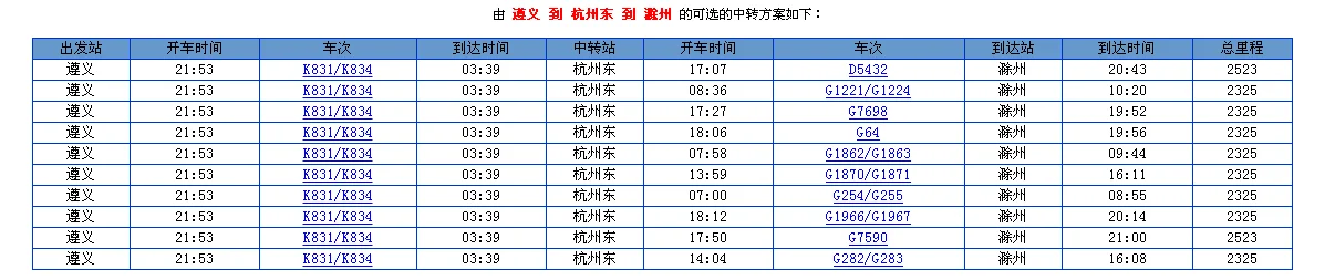 滁州到蚌埠的高铁时刻表（滁州高铁时刻表）2