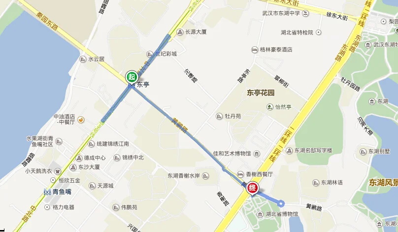 去武汉省博物馆有地铁坐过去吗最近的地铁（武汉东亭地铁站到博物馆）