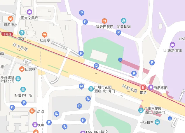 广州地铁淘金站是地铁几号线(地铁淘金有几个出口)1