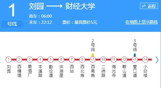 天津地铁一号线全长多少（天津地铁总长）6