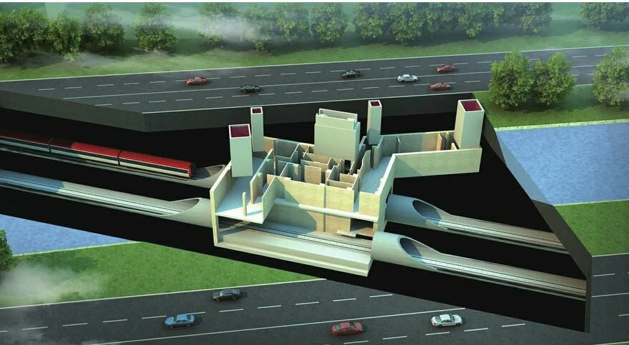 地铁地下车站站台和站厅公共区划为一个防火分区的最大使用面积是多少（2018一建地铁站厅安全出口）