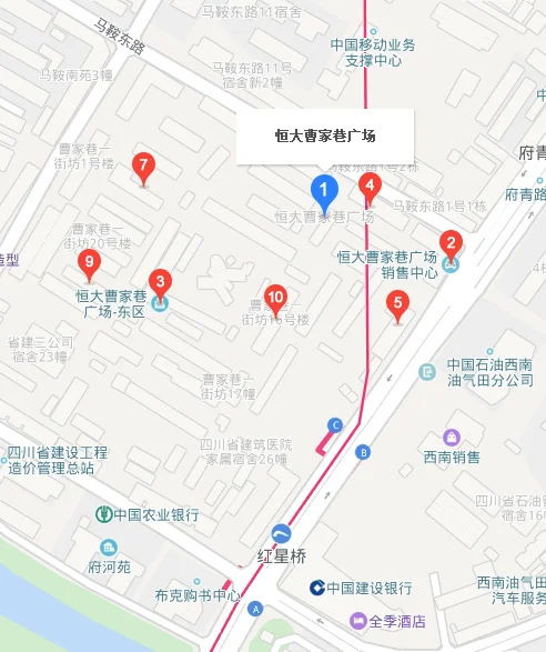 成都曹家巷坐地铁怎样到地铁一号线四河C口（成都地铁几号线到曹家巷）1
