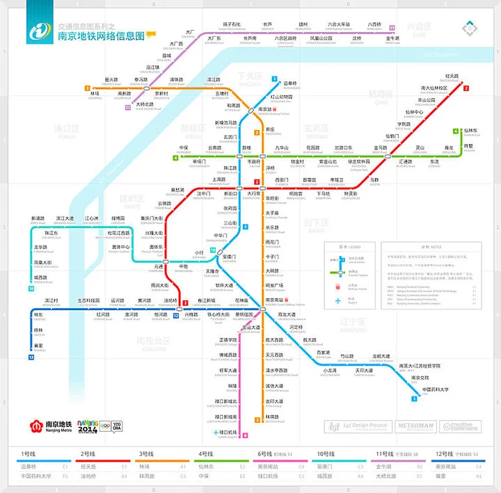 武汉地铁第五城成笑话 武汉拼地铁为什么拼不过南京（南京江北地铁规划乱）