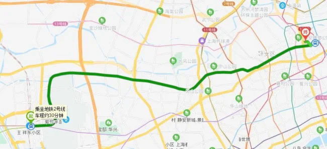 地铁2号线人民广场几号出口离上海长征医院较近（上海长征医院附近地铁出口）2