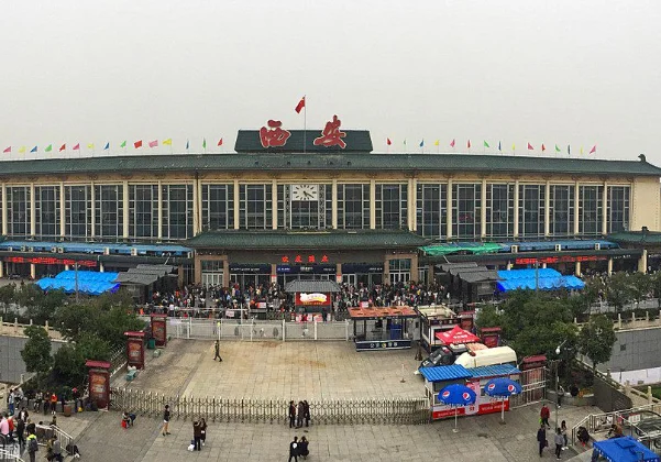 西安地铁一号线朝阳门有几个出口有几个出口（西安地铁1号线B出口）2