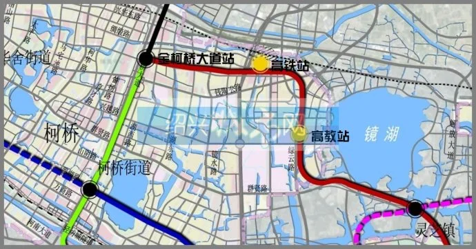 南通市地铁一号线在地图上的线路图（南通地铁一号线一期线路图）3
