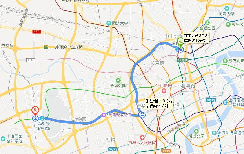 上海虹桥火车站几号地铁到达（上海地铁站到上海虹桥）2