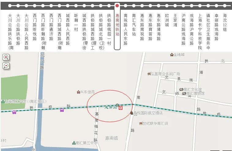 上海地铁16号线惠南站在哪(上海惠南的地铁站)