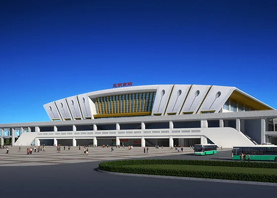 昆明高铁站在什么地方(昆明高铁南站)3