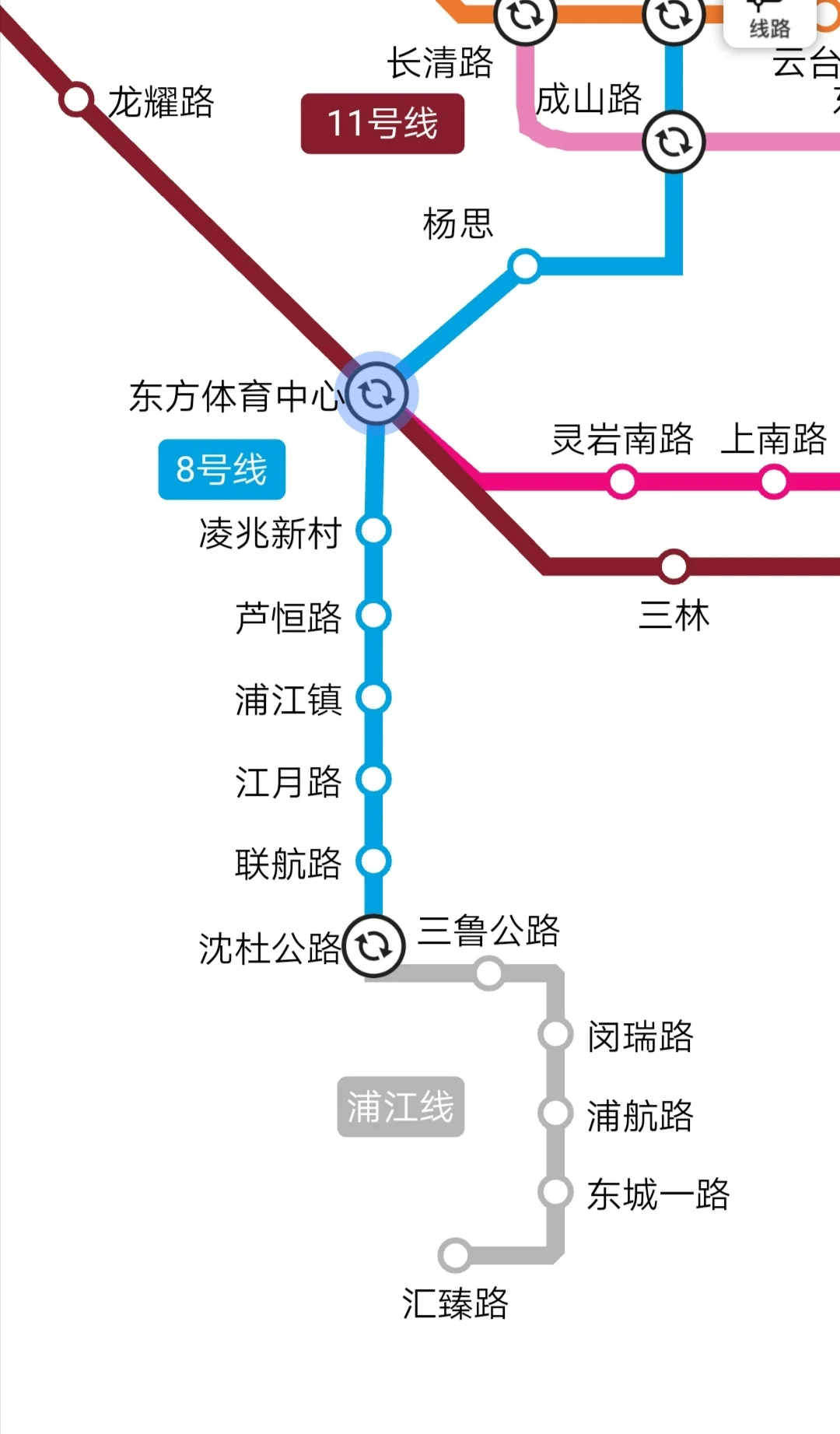 上海地铁浦江线在哪里可以换3号线（上海地铁浦江线号线编组）