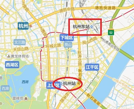 杭州有几个火车站分别是什么车站(杭州地铁改道)6