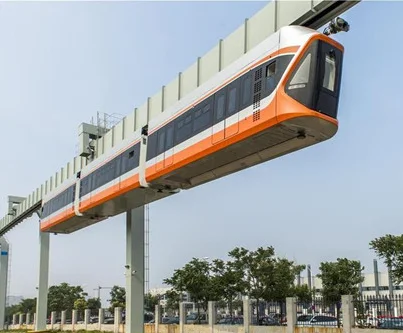 胶轮地铁轻轨单轨交通三者的区别（悬挂式单轨轨道交通）2