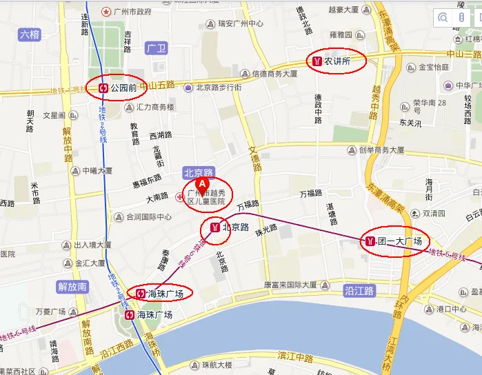 高第街附近有地铁站吗（广州高第街坐几号地铁）