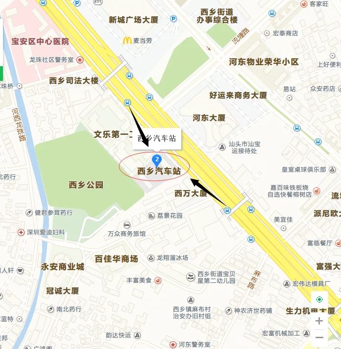 去西乡地铁站坐什么车（西乡汽车站地铁站）3
