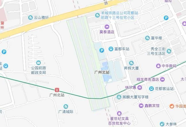 广州北高铁站和广州北火车站是一个地方吗（高铁广州北在哪里）