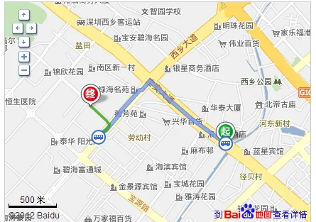 深圳宝安西乡地铁站在那个地方有什么公车能到宝安桃源居（351路公交到西乡地铁站吗）