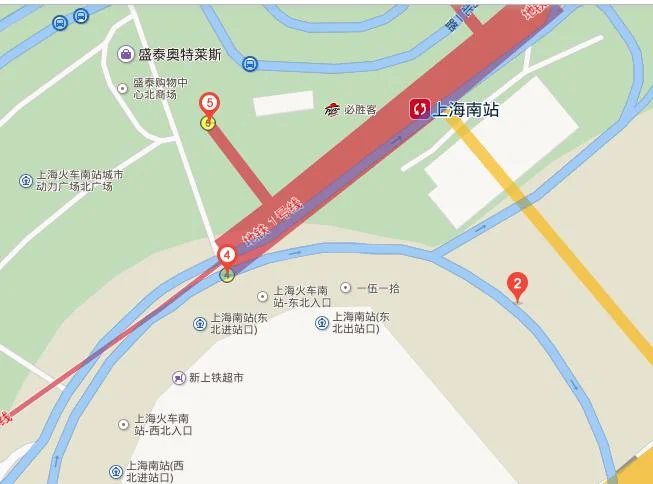 从上海火车站下车要往哪个出口出去能坐地铁1号线（上海南站火车站地铁1号线出口）