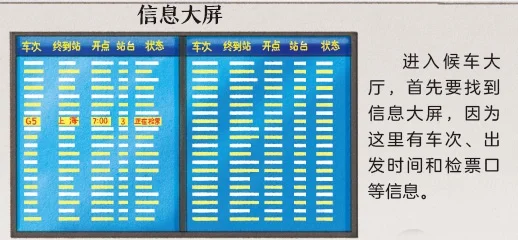 高铁候车大厅信息大屏怎么看（高铁大屏幕）