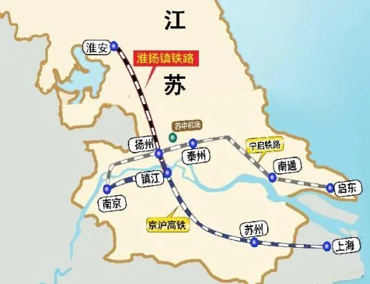 连淮扬镇铁路的站点（淮阳铁路）