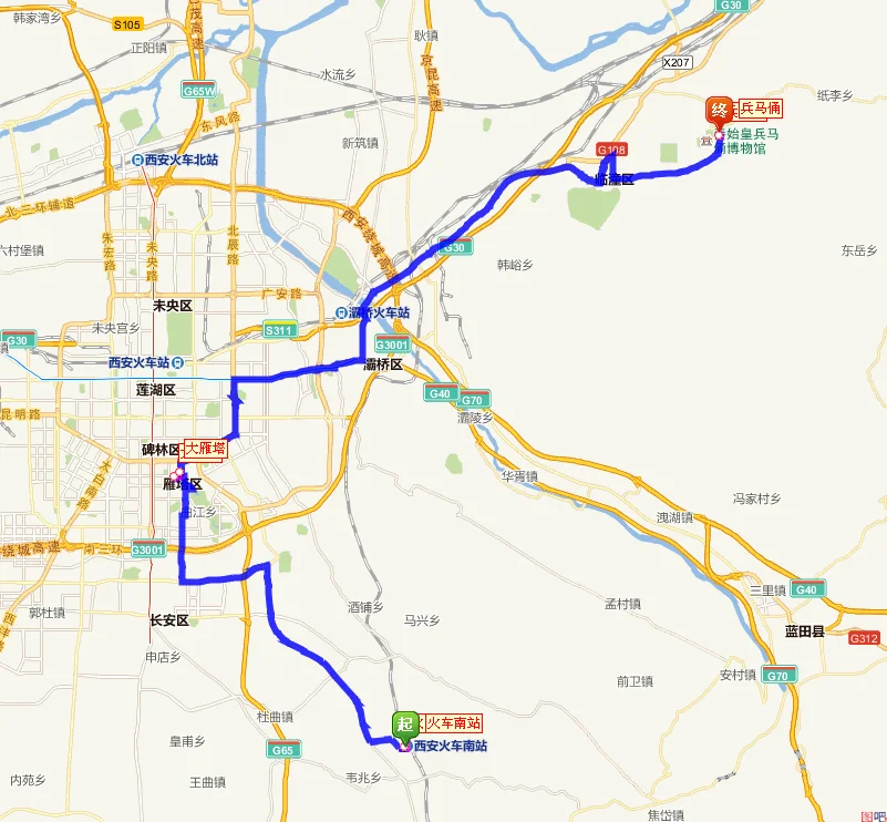 西安高铁站到兵马俑怎么去最快最方便呀求解（西安南站坐地铁到兵马俑）2